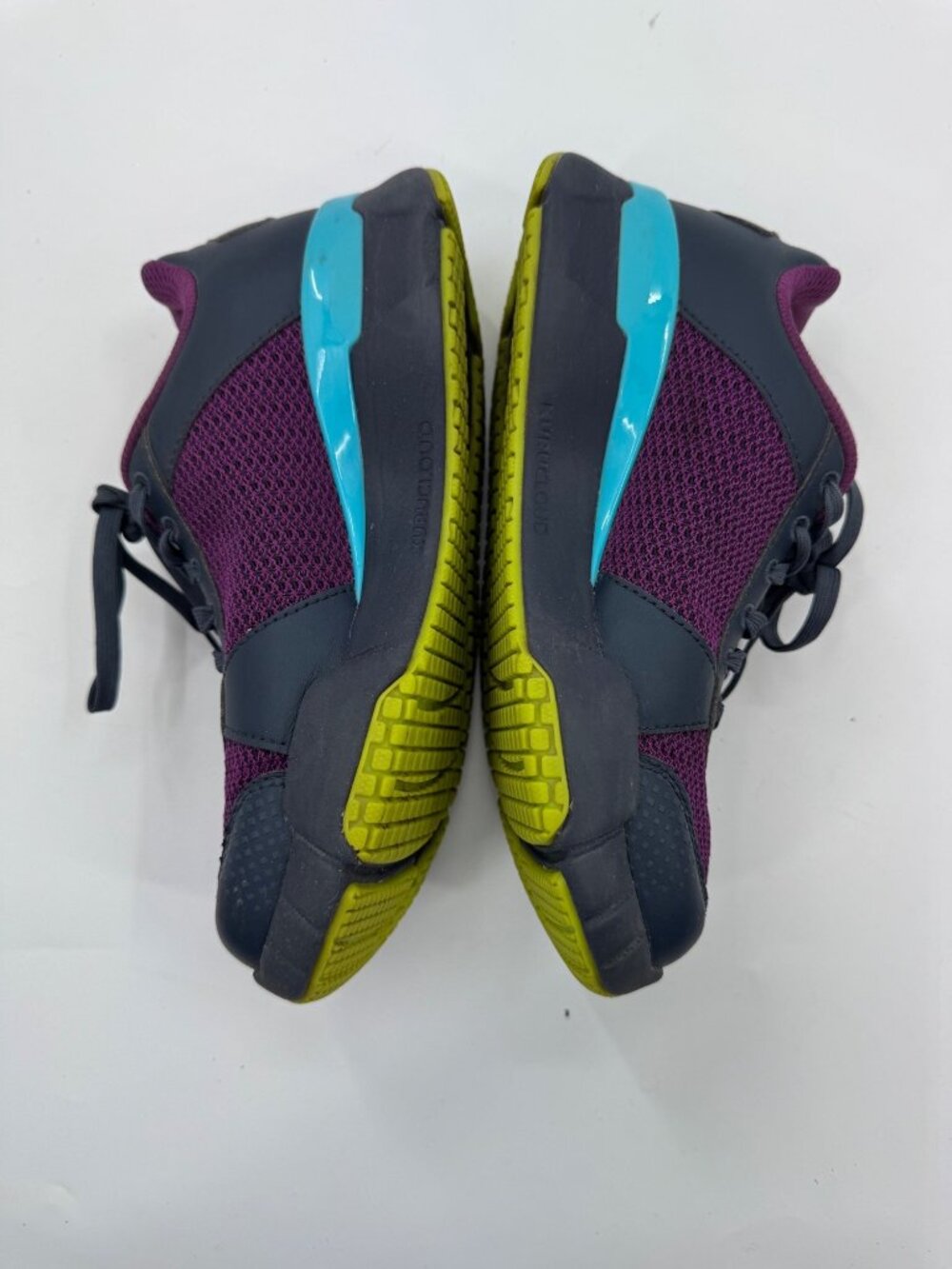 Kuru Quantum 2.0 Womens Size 6 Medium Sneakers Purple & Navy With Kurusole Suppo - Picture 7 of 12
